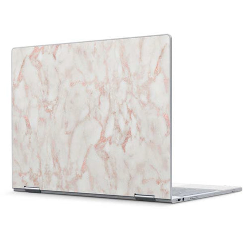 Rose Gold Marble Pixelbook Skin